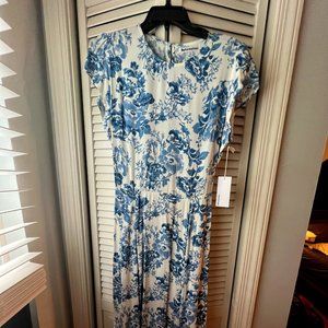 Reformation Midi Dress- Keyhole Back